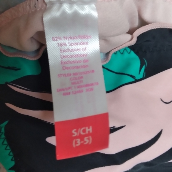 No Boundaries Tropical Bird and Leaf Print Side Tie Bikini Bottoms Small - Picture 7 of 7